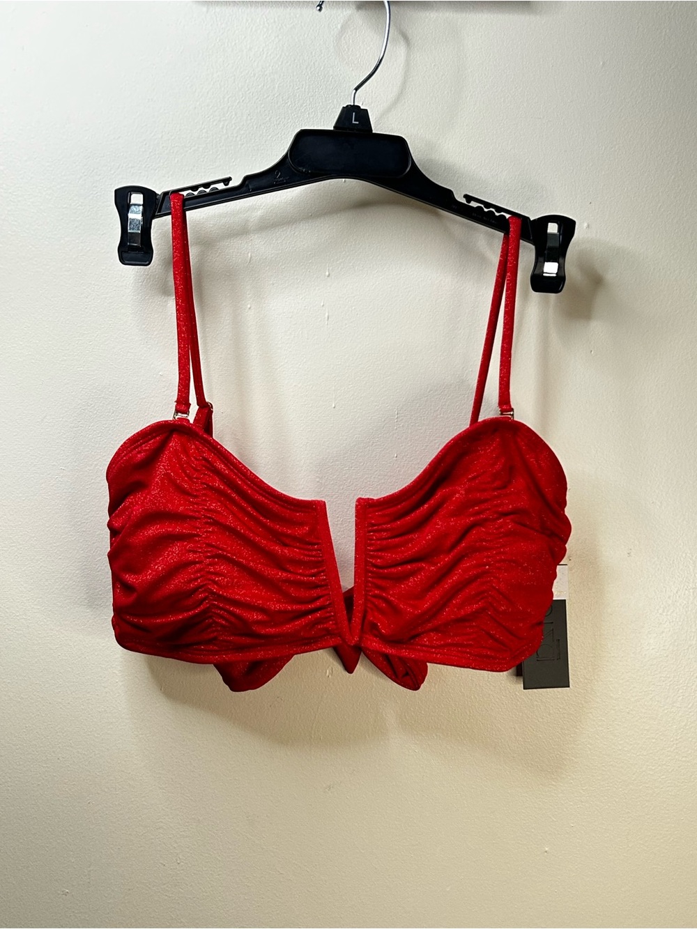 New Red Bikini Top